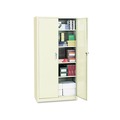 Office Filing Cabinets & Shelves | Alera CM7218PY 36 in. x 18 in. x 72 in. Heavy-Duty Welded Storage Cabinet with 4 Adjustable Shelves - Putty image number 0