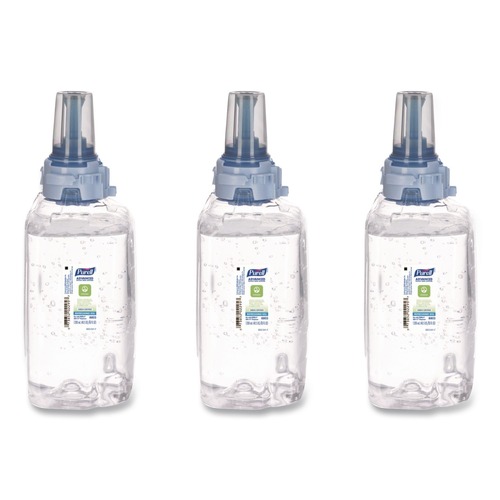 Hand Sanitizers | PURELL 8803-03 PURELL Green Certified Advanced 1200 mL Hand Sanitizer Refill for ADX-12 Dispenser (3/Carton) image number 0