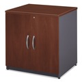 Office Filing Cabinets & Shelves | Bush WC24496A Series C Collection 30W Storage Cabinet - Graphite Gray/Hansen Cherry image number 1