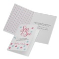 Just Launched | Avery 03378 5.5 in. x 8.5 in. 65 lbs. Inkjet Half-Fold Greeting Cards with Envelopes - Textured Uncoated White (1 Card/Sheet, 30 Sheets/Box) image number 2