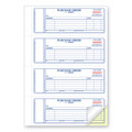 Retail Store Supplies | Rediform 1L176 400 Forms Total 7 in. x 2.75 in. 5 Lines Two-Part Carbonless Purchase Order Book image number 2