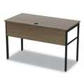 Office Desks & Workstations | Linea Italia LITUR600NW Urban Series 47.25 in. x 23.75 in. x 29.5 in. Desk Workstation - Natural Walnut image number 1