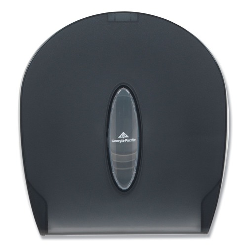 Jumbo Jr. Bathroom Tissue Dispenser, Single Roll, 10.6 x 5.4 x 11.3, Translucent Smoke Jumbo Jr. Bathroom Tissue Dispenser, Single Roll, 10.6 x 5.4 x 11.3, Translucent Smoke