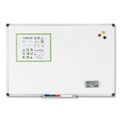 White Boards | MasterVision CR1501170MV 48 in. x 96 in. Silver Aluminum Frame Porcelain Value Dry Erase Board White Surface image number 2