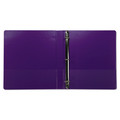 Just Launched | Samsill U86308 Earth's Choice 11 x 8.5 Plant-Based Durable 3-Ring Fashion View Binder - Purple (2/Pack) image number 3