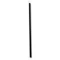 Cutlery | Boardwalk BWKJSTUW775BK 7.75 in. Polypropylene Jumbo Straws - Black (12500/Carton) image number 1