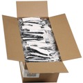 Cutlery | Pactiv Corp. GKFKNECH Individually Wrapped Heavyweight Plastic Gardenware Cutlery Fork/Knife/Napkin Kit - Black (500/Carton) image number 3