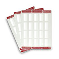 Dividers & Tabs | Redi-Tag B39170 2 in. Wide 1/5-Cut Inkjet Printable Index Tabs - White (300/Pack) image number 2