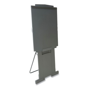 EASELS | Quartet 200E Duramax Portable Presentation Easel Adjusts 39 in. to 72 in. High Plastic - Gray