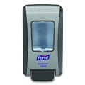 Soap Dispensers | PURELL 5234-06 FMX-20 6.5 in. x 4.65 in. x 11.86 in. 2,000 mL Soap Push-Style Dispenser - Graphite/Chrome (6/Carton) image number 2