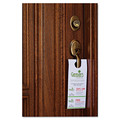 Back to School Sale | Avery 16150 4.25 in. x 11 in. 65 lbs. Cover Weight 97 Bright Door Hanger with Tear-Away Cards - White (80/Pack) image number 5