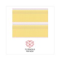 Pencils | Universal UNV55402 Pre-Sharpened Woodcase #2 HB Pencil (72/Pack) image number 4