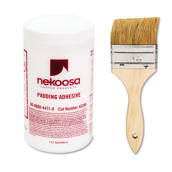  | Nekoosa 42284 32 oz. Fan-Out Padding Adhesive - Dries Clear