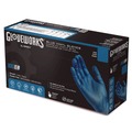 Disposable Gloves | Ammex IVBPF44100 3 mil Industrial Powder-Free Vinyl Gloves - Medium, Blue (1000/Carton) image number 1
