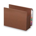 File Folders | Smead 73795 7 in. Expansion Heavy-Duty Redrope End Tab Tuff Pockets - Letter, Redrope (5/Box) image number 0