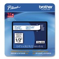 Tapes | Brother P-Touch TZE233CS 0.47 in. x 26.2 ft. TZe Laminated Removable Label Tapes - Blue on White image number 0
