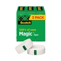 Packing Tapes | Scotch 810K3 Magic 0.75 in. x 83.33 ft. 1 in. Core Tape Refill - Clear (3/Pack) image number 0