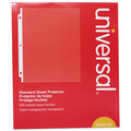 Sheet Protectors | Universal UNV21122 8-1/2 in. x 11 in. Standard Sheet Protector - Clear (200/Box) image number 3