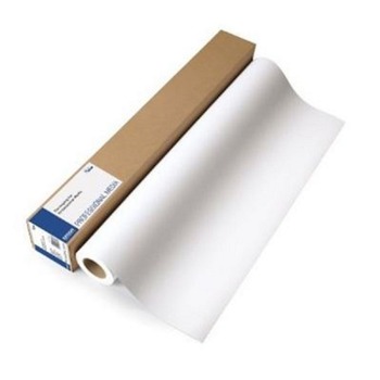 PAPER AND PRINTABLES | Epson S450425 24 in. x 100 ft. 10.3 mil. Enhanced Photo Paper Roll - Matte White