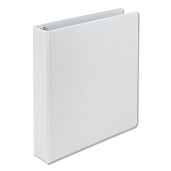BINDERS | Samsill 16957 11 in. x 8.5 in. 3 Rings 1.5 in. Capacity Earth's Choice Plant-Based D-Ring View Binder - White