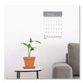 Back to School Sale | House of Doolittle 334 22 in. x 31.25 in. 12-Month (Jan-Dec 2026) Bar Harbor Recycled Wirebound Monthly Wall Calendar - White/Blue/Gray Sheets image number 3