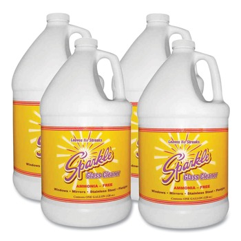 GLASS CLEANERS | Sparkle 20500 1 gal. Bottle Refill Glass Cleaner (4/Carton)