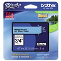 Labels | Brother P-Touch TZE541 0.7 in. x 26.2 ft. TZe Standard Adhesive Laminated Labeling Tape - Black on Blue image number 0