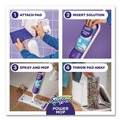 Office & Office Supplies | Swiffer 80714901 15.4 in. x 5.3 in. White/Purple Cloth Head PowerMop Starter Kit and 26 in. Silver Aluminum Handle image number 8