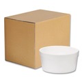 Bowls and Plates | WinCup 221996 8 oz Tall Style Foam Containers - White (500/Carton) image number 0