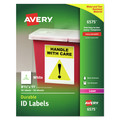 Labels | Avery 06575 8.5 in. x 11 in. Durable Permanent ID Labels with TrueBlock Technology - White (50/Pack) image number 0