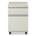 Office Filing Cabinets & Shelves | Alera ALEPBBFPY 14.96 in. x 19.29 in. x 21.65 in. 2-Drawers: Box/File Legal/Letter Left or Right File Pedestal with Full-Length Pull - Putty image number 4