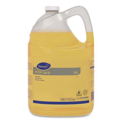 Cleaning & Janitorial Supplies | Diversey Care 101103005 1 Gallon Liquid Suma Calc Descaler (4/Carton) image number 0