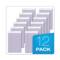 Notebooks & Pads | TOPS 63040 50-Sheet 5 in. x 8 in. Narrow Rule Prism plus Colored Writing Pads - Pastel Orchid (12/Pack) image number 1