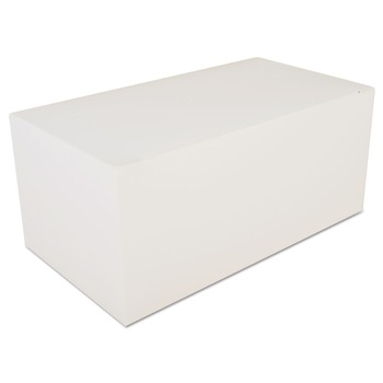 SCT 2757 9 in. x 5 in. x 4 in. Paper Carryout Boxes - White (250/Carton)