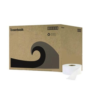 TOILET PAPER | Boardwalk SOD410320 3.2 in. x 525 ft. 2 Ply Septic Safe Jumbo Roll Bathroom Tissue - White (12/Carton)