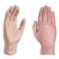 Disposable Gloves | Ammex GPX348100 3 mil Industrial Powder-Free Vinyl Gloves - X-Large, Clear (1000/Carton) image number 1