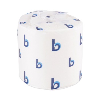 Boardwalk B6170 1-Ply Septic Safe Toilet Tissue - White (96/Carton)