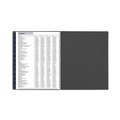 Notebooks & Pads | AT-A-GLANCE AYC47045 11 in. x 8.5 in. 12-Month (Jul 2025-Jun 2026) DayMinder Academic Monthly Desktop Planner - Charcoal Cover image number 5