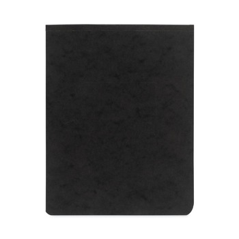 ACCO A7017021 8.5 in. x 11 in. 2 in. Capacity Two-Piece Prong Fastener Top Bound Report Cover with Tyvek Reinforced Hinge - Black
