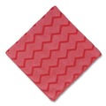 Cleaning Cloths | Rubbermaid Commercial FGQ62000RD00 HYGEN Microfiber 16 in. x 16 in. Cleaning Cloths - Red (12/Carton) image number 2