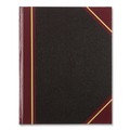 Recordkeeping & Forms | National 56231 Texthide 10.38 in. x 8.38 in. Sheets Eye-Ease Record Book - Black/Burgundy/Gold Cover image number 0