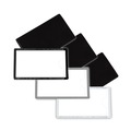 Labels | C-Line 87701 4.25 in. x 2.5 in. Slap-Stick Side Load Magnetic Label Holders - Gray (10/Pack) image number 2