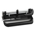 Staple Punches | Swingline A7074350F 9/32 in. Holes 32-Sheet Lever Handle Heavy-Duty Two- to Seven-Hole Punch - Black image number 0