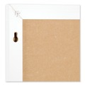 Bulletin Boards | U Brands 2073U00-01 30 x 20 Magnetic Chalkboard with Decor Frame - Black Surface/White Wood Frame image number 3