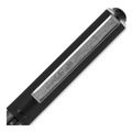 Pens | uni-ball 60106 VISION Extra-Fine 0.5 mm Stick Roller Ball Pen - Black Ink Gray/Black/Clear Barrel (1-Dozen) image number 5