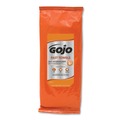 Paper Towels and Napkins | GOJO Industries 6285-06 7.75 in. x 11 in. 2-Ply FAST TOWELS Hand Cleaning Towels - Fresh Citrus, Blue (6 Packs/Carton) image number 0