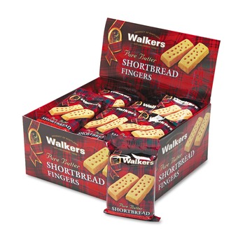 Walkers W116 Shortbread Cookies (24 Packs/Box)