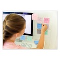 Sticky Notes & Post it | Post-it Notes Super Sticky 654R-5SSNRP 3 in. x 3 in. 100 Percent Recycled Paper Super Sticky Notes - Wanderlust Pastels (5-Pads/Pack) image number 2