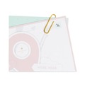 Binding Spines & Combs | U Brands 3619U06-24 Vinyl-Coated Paper Clips - Gold/Medium (200 Clips/Box, 5 Boxes/Pack) image number 2