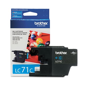 Brother LC71C LC71C Innobella 300 Page-Yield Ink - Cyan